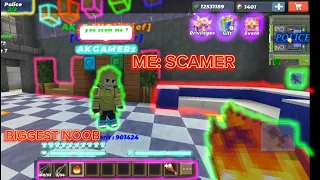 Proof Scammer (15) How to get scamed in Jailbreak Blockman Go