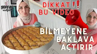 If You Can't Roll Baklava Here 🙋‍♀️How to Roll Baklava Dough from A to Z 📣