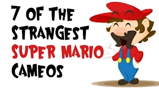 7 of the STRANGEST Super Mario Cameos