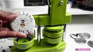 National Craft Month: HTVRont Button Maker Machine Tutorial