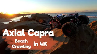 RC Rock crawling with the Axial Capra At Surfers Point in 4K 2020