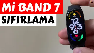 Xiaomi Mi Band 7 Sıfırlama Fabrika Ayarlarına Döndürme