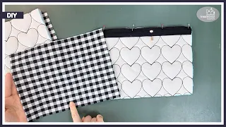 Sewing gift idea!! How to make a travel zipper pouch hand bag