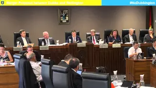 DCC Council meeting on Monday 22 February: Mayor Mathew Dickerson on the amalgamation submission