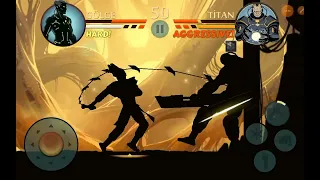 shadow fight 2 (final boss titan ile savaştım)