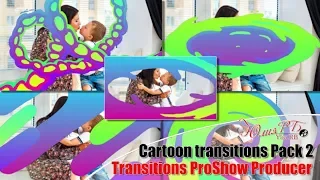 Мультяшные переходы часть 2 | Cartoon transitions Pack 2 | Transitions ProShow Producer