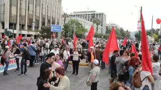 newsbomb.gr: Συλλαλητήριο ΠΑΜΕ Σύνταγμα