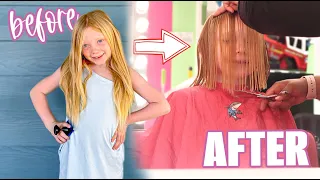 6yr old daughter chops off over 9 INCHES of hair 🥲 (WITHOUT telling Daddy)