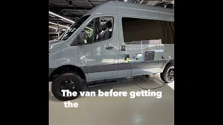 3M wrap on Sprinter Van