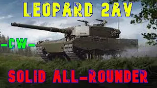 Leopard 2AV Solid All-Rounder -CW- ll World of Tanks Console Modern Armour - Wot Console