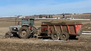 Manure hauling/ sand bedding/ power is out! Generator time!