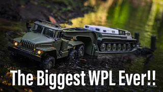 First Look At The Biggest WPL To Be Released!! WPL B36-3 Transporter.