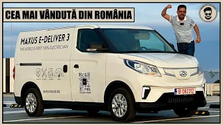 Uită de DACIA DOKKER! CEA MAI VÂNDUTĂ mașină CHINEZEASCĂ din ROMÂNIA o înlocuiește! Maxus eDeliver 3
