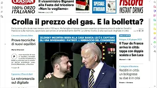 I giornali in edicola - la rassegna stampa 22/12/2022