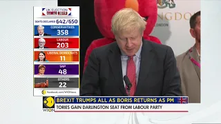 UK Election 2019: Boris Johnson wins parliamentary elections