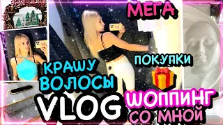 VLOG/ СО МНОЙ ПО МАГАЗИНАМ+ПРИМЕРКА+ПОКУПКИ/ КРАШУ ВОЛОСЫ/ ZARA  SALE/ HOUL/ DESIGN NEW YEAR 2024