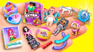 10 DIY Miniature Doll and Toys for Barbie and LOL Surprise