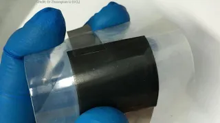 Bendable Graphene-Based Supercapacitor charges quickly and  achieves high energy density.