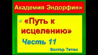 "Путь к исцелению часть" часть 11 вебинар Виктора Тетюка от 28.05.11.