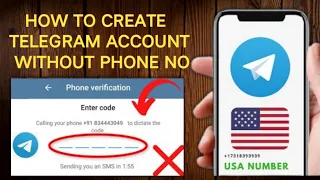 How To Create Telegram Account Without Phone Number In 2024 ! Fake Telegram Account Without Number |