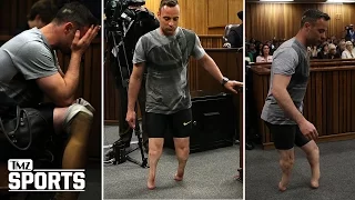 Oscar Pistorius Walks On Stumps In Court...I Deserve Mercy | TMZ Sports