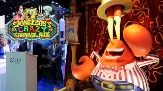 SpongeBob's Crazy Carnival Ride: Sally Dark Rides | IAAPA Expo '23