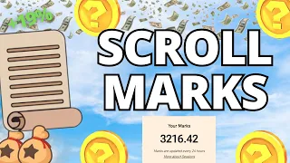 Scroll Airdrop Updates! Scroll Marks Dashboard!