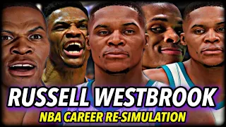 RUSSELL WESTBROOK’S NBA CAREER RE-SIMULATION | CAN HE WIN RINGS? | NBA 2K21 NEXT GEN
