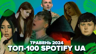 ТОП-100 SPOTIFY УКРАЇНА | ТРАВЕНЬ 2024 | ЇХ ШУКАЮТЬ ВСІ