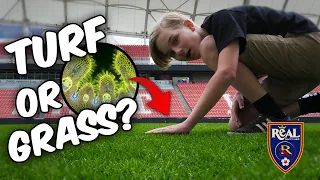 Do Pro Soccer Stadiums use Turf or Grass for their Fields? | Stemheads Interviews