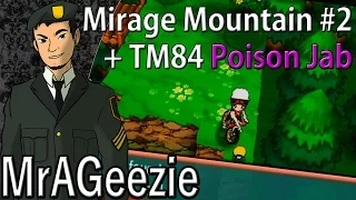 What's on Mirage Mountain 2 + TM 84 Poison Jab: Pokemon Alpha Sapphire and Omega Ruby [ORAS]