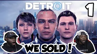 RDC BECOMES HUMAN FOR THE FIRST TIME! (Detroit Becomes Human Part 1)