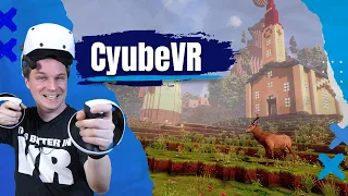 The Most Beautiful VR Voxel Game Ever Made?! - CyubeVR on PSVR2!