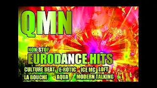 AQUA, LOFT, DJ BOBO ,LA BOUCHE, MASTERBOY, VENGABOYS , MODERN TALKING ,ICE MC ,E-ROTIC, EURODANCE