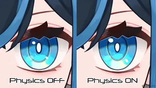 [Live2D] Eye Physics