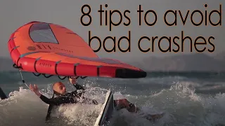 WING FOIL Crashing & tips to reduce the risks