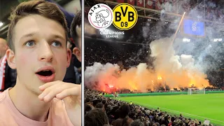 SPECIAL ATMOSPHERE at AJAX vs BORUSSIA DORTMUND