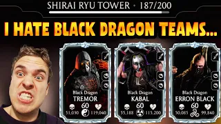 MK Mobile. Fatal Shirai Ryu Tower Battles 186, 187, 188! Free-to-Play Fatal Journey.