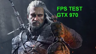The Witcher 3 FPS TEST NVIDIA GTX 970 Intel(R) Xeon(R) CPU E5-2690