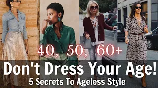 How To Look 10 Years Younger *Style Secrets For A More Youthful You*