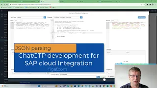 Json Parsing with Chatgtp and Test driven development for SAP Cloud Integration