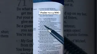 Read the Bible Psalm 70:1-3 MSG
