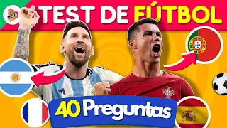 Test de Fútbol⚽🤩 | Nivel Básico | ¿Cuánto sabes de Fútbol? ⚽🤔😎|Trivia-Reto✅