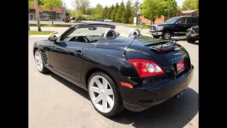 2007 Chrysler Crossfire Convertible - 6 Speed Manual, Triple Black, Only 33,000 Miles, Southern Car!