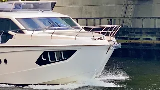 CREATIVE INDEPENDENCE | 52ft Absolute Flybridge Yacht | Miami River | Yachtspotter