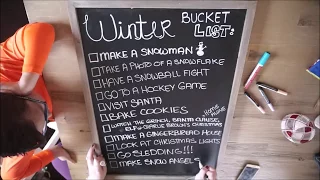 Our Winter Bucket List | Family Bucket List | Bucket List Ideas for the Winter
