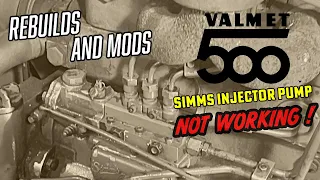 SIMMS injector pump FAILURE : Valmet 500