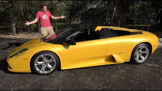 The Lamborghini Murcielago Roadster Is the Last Old-School Lambo