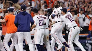 Yordan Alvarez WALK OFF 3-run Home Run | Seattle Mariners vs Houston Astros Game 1 ALDS EPIC ENDING