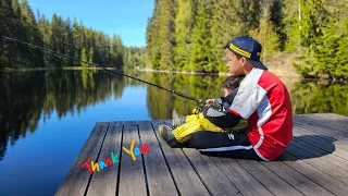 AMAZING DAY ON FISHING WITH BOYS#video #fishing#family#vlog